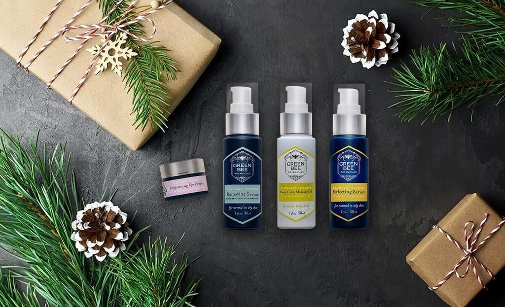 Cannabis skincare holiday gift