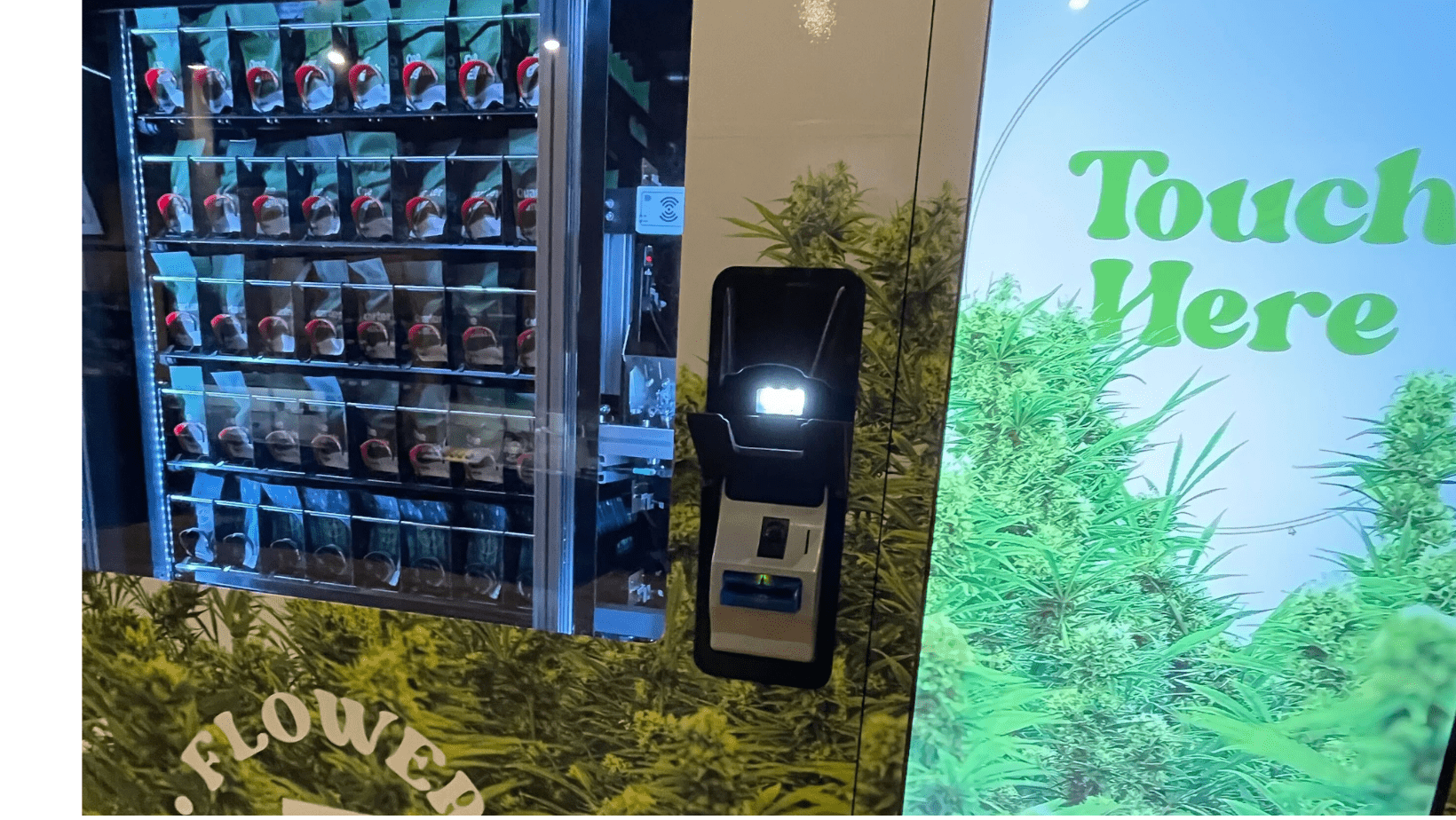 cannabis vending machine'