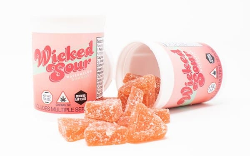 wicked sour high dose edibles